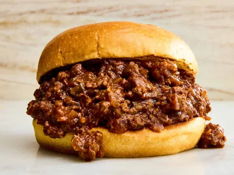 Sandwich photograph for Sloppy joe