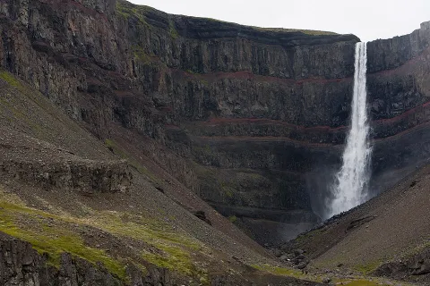 Waterfall photograph for Eggplant parmesan sandwich
