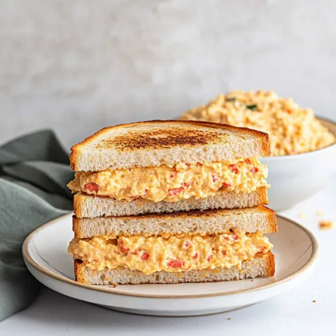 Sandwich photograph for Pimento cheese sandwich