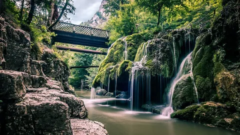 Waterfall photograph for Ploughmans sandwich