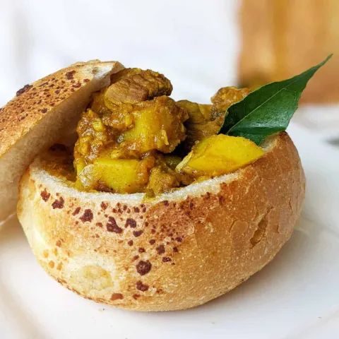 Sandwich photograph for Bunny chow