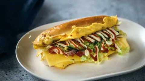 Sandwich photograph for Roti john