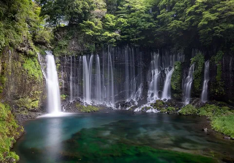 Waterfall photograph for Cachapa with cheese