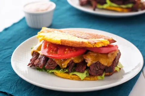 Sandwich photograph for Jibarito