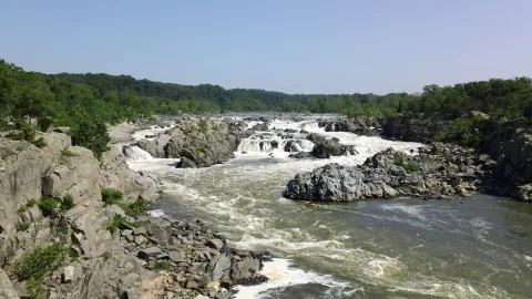 Waterfall photograph for Shrimp po boy
