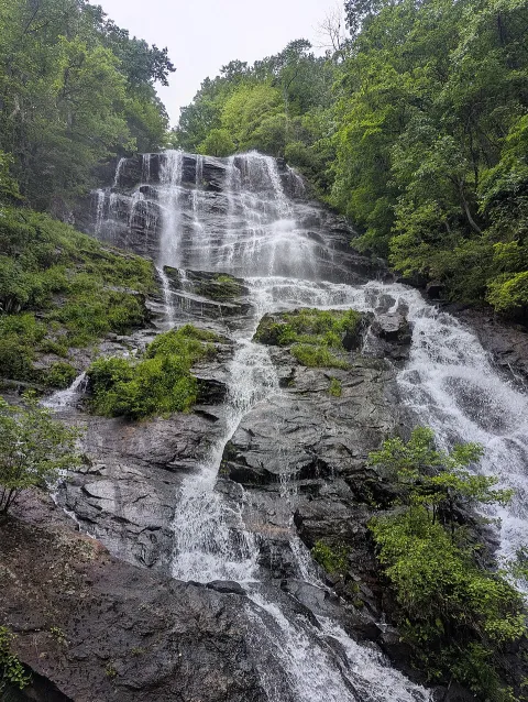 Waterfall photograph for Pork tenderloin sandwich