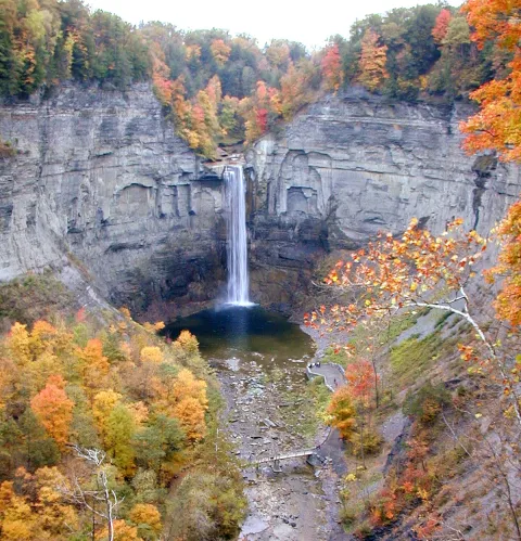 Waterfall photograph for Club sandwich