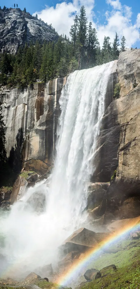 Waterfall photograph for Beef brisket sandwich