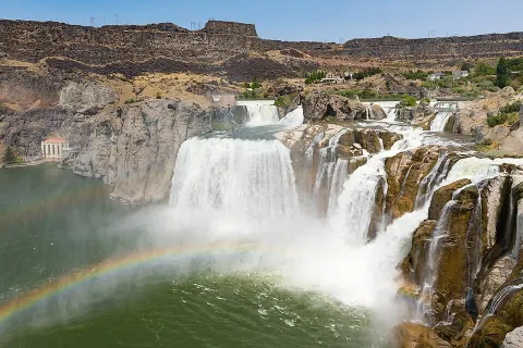 Waterfall photograph for Meatball sub