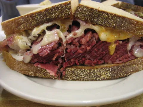 Sandwich photograph for Reuben