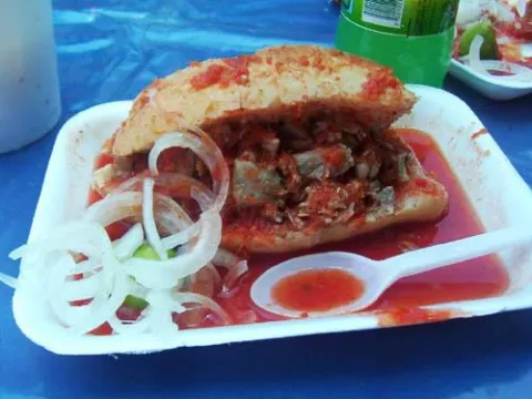Sandwich photograph for Torta ahogada