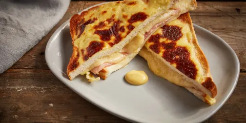 Sandwich photograph for Croque monsieur