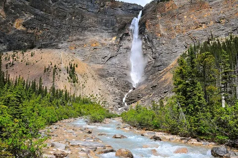 Waterfall photograph for Jambon beurre