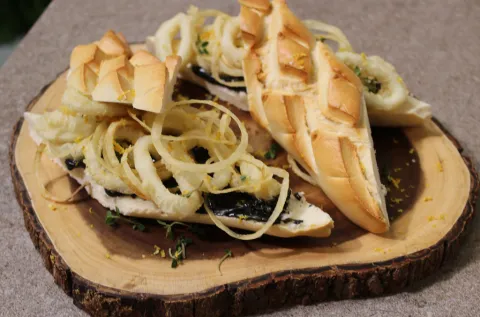 Sandwich photograph for Bocadillo de calamares