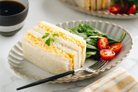 Sandwich photograph for Tamago sando
