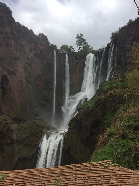 Waterfall photograph for Gua bao