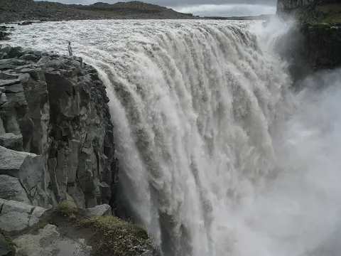 Waterfall photograph for Vada pav