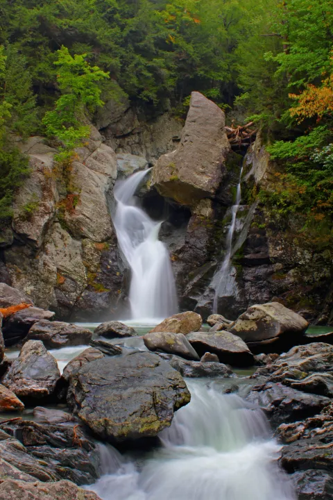 Waterfall photograph for Italian hoagie