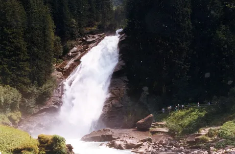 Waterfall photograph for Caprese sandwich
