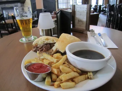 Sandwich photograph for French dip