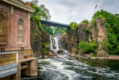 Waterfall photograph for Muffuletta